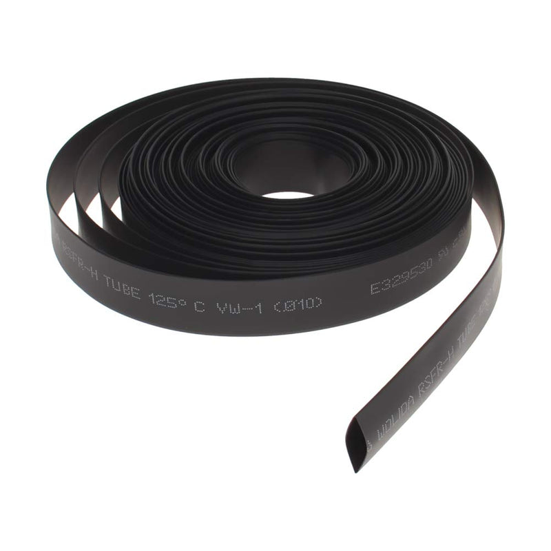 1Pcs Heat Shrink Tubing,2:1 Black Bettomshin Electrical Wire Cable ≥600V & 248°F,10mx10mm(LxDia) Shrink Wrap Long Lasting Insulation Protection fit 5.2～9.0 Wire Harnesses Metal Tube Anti-Rust of Rod