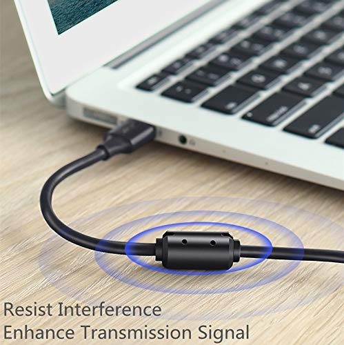Replacement UC-E6 USB Cable Camera Transfer Charging Cord Compatible with Sony Cybershot Cyber-Shot DSCH200, DSCH300, DSCW370, DSCW800, DSCW830, DSC-H200, DSC-H300, DSC-W370, DSC-W800, DSC-W830
