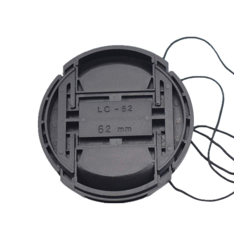 62mm Front Lens Cap (62mm Camera Lens Cap) Compatiable All Brands Ø62mm Camera Lens and Other Lenses with 62mm Filter Thread.