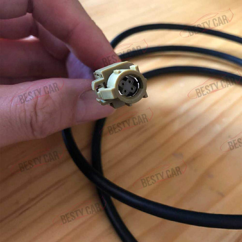 [AUSTRALIA] - Bestycar 1.5M 5ft FAKRA HSD Sync3 LVDS Video Harness Cable SYNC 3 System Upgrade Touchscreen to APIM Cable fits for Ford MyFord Touch or Lincoln Stereo 