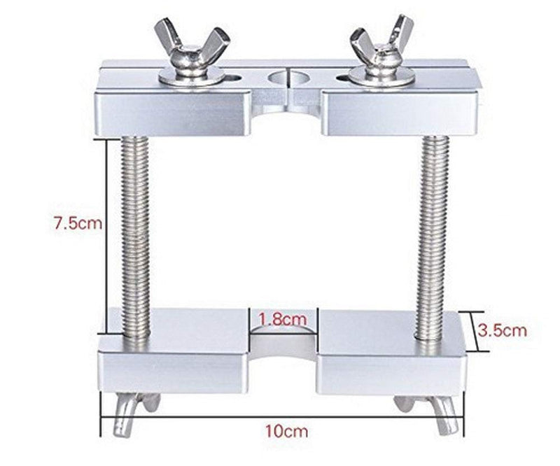 Tzong 3.94" x 4.33" Blue Mouthpiece Puller Tool The Brass Wind Instrument Mouthpiece Puller Remover Adjustable