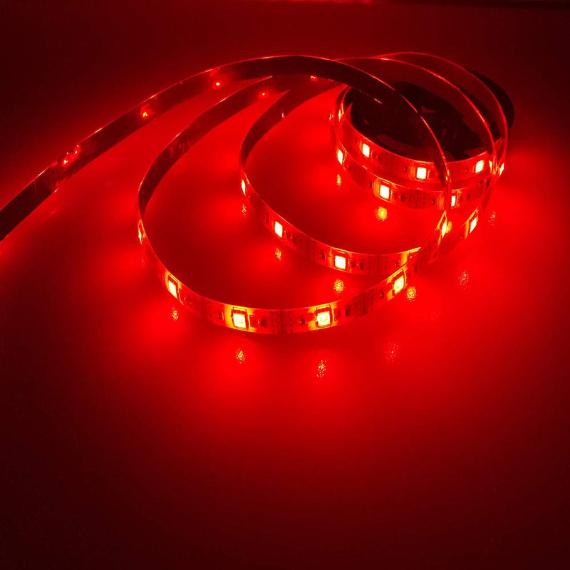 [AUSTRALIA] - Cloudlight USB Led Strip Lights, Battery Box 6.56ft 2m 5050 60leds RGB Colors Changing with Remote for TV Bedroom Party and Home Decoration 