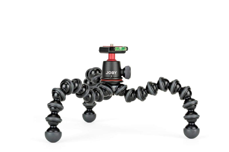 Joby JB01507 GorillaPod 3K Kit. Compact Tripod 3K Stand and Ballhead 3K for Compact Mirrorless Cameras or Devices up to 3K (6.6lbs). Black/Charcoal.