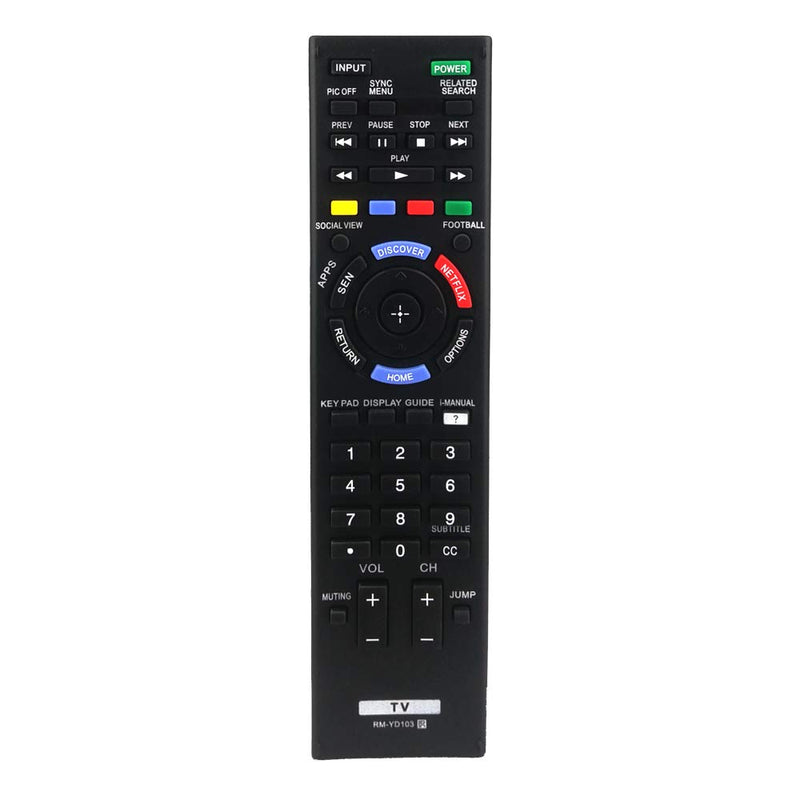 AZMKIMI RM-YD102 RM-YD103 Universal TV Remote Control Replacement for Sony Bravia HDTV LCD LED 3D Smart TV