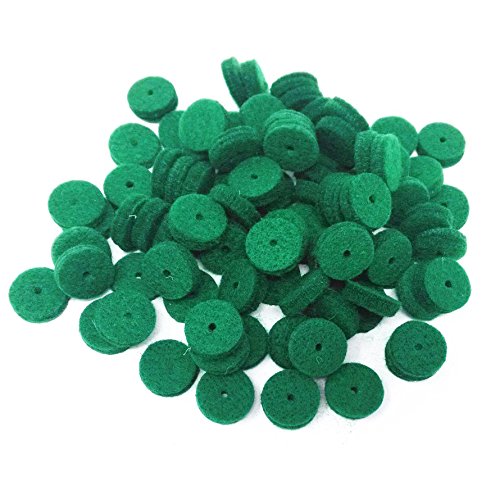 Timiy 90pcs Piano Felt Balance Rail Punchings Keyboard Balance Washers Repair Parts