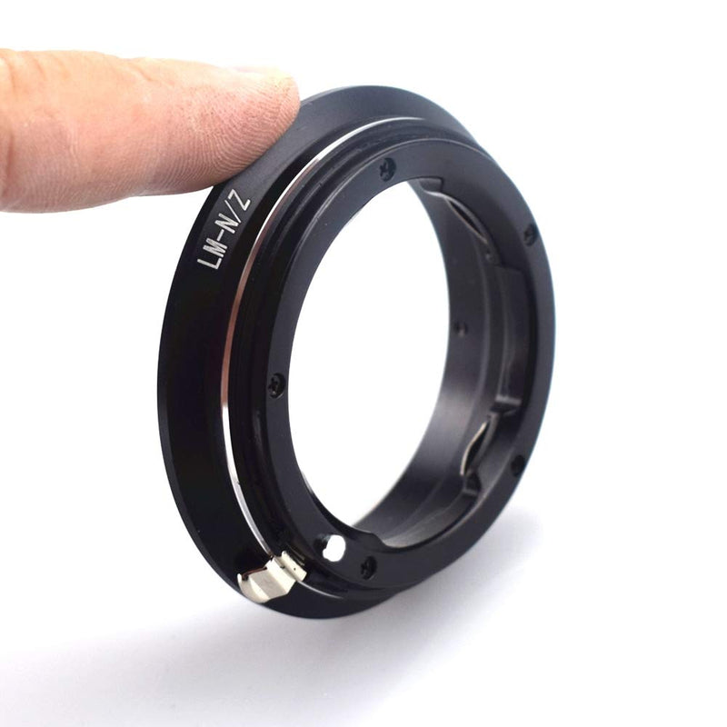 Leica M to Nikon Z Lens Adapter, Compatible with for Leica M LM, Zeiss ZM, Voigtlander VM Mount Lens to Nikon Z Mount Z6 Z7 Z50 Full Frame Camera Leica M to Nikon Z Lens Adapter