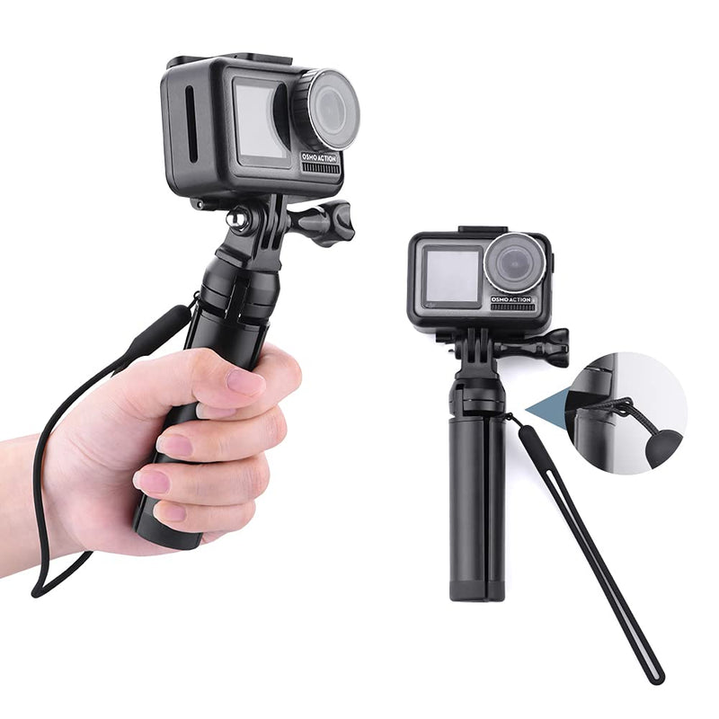 HeiyRC Mini Vlog Tripod for DJI OM 4 5 Osmo Mobile 2 3 ZHIYUN Smooth Hohem Feiyu Stabilizer SLR Camera Desktop Tabletop Stand Grip Metal Type