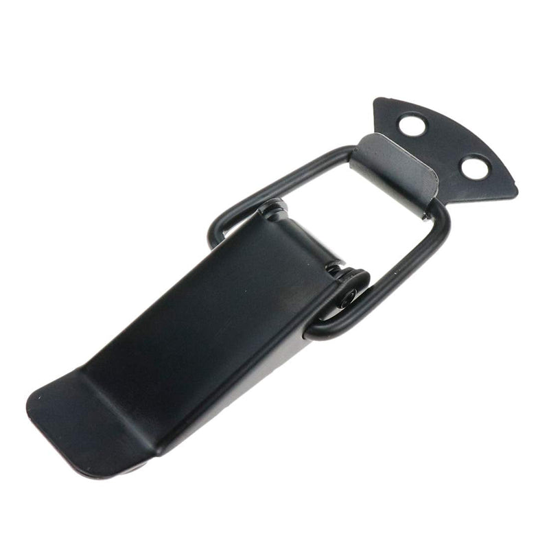 Rannb Large Toggle Latch Hardware Spring Loaded Stainless Steel Latch Hasp - Pack of 4 Large Size No Padlock Hole