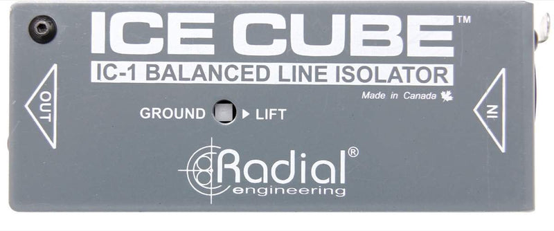 [AUSTRALIA] - Radial Engineering IceCube IC-1 Balanced Line Isolator and Hum Eliminator 