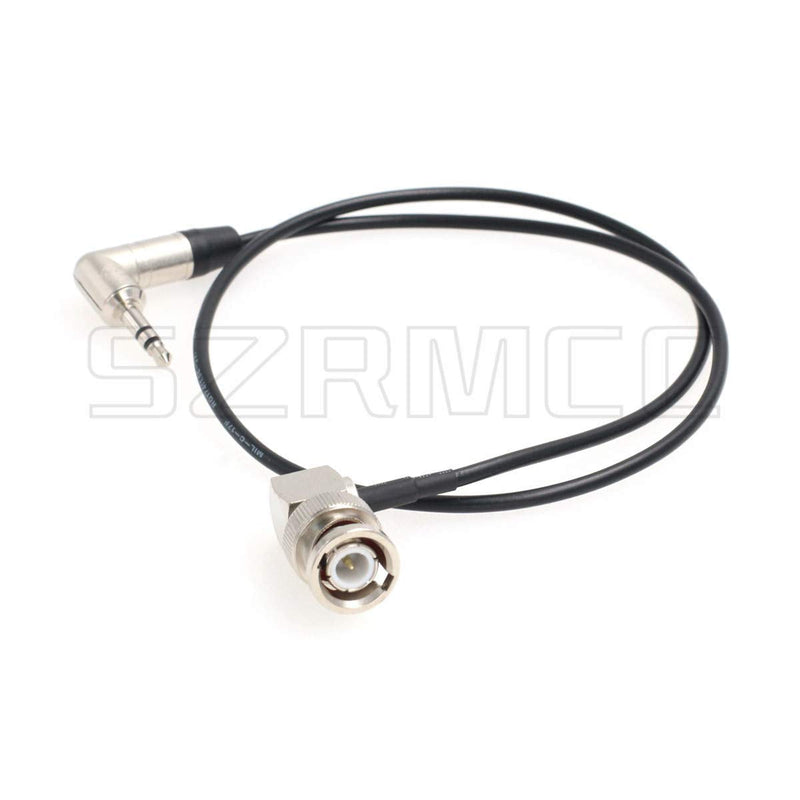 [AUSTRALIA] - SZRMCC Right Angle 3.5mm TRS to BNC Time Code Cable for ARRI Camera Tentacle Sync Generator C300 C500 