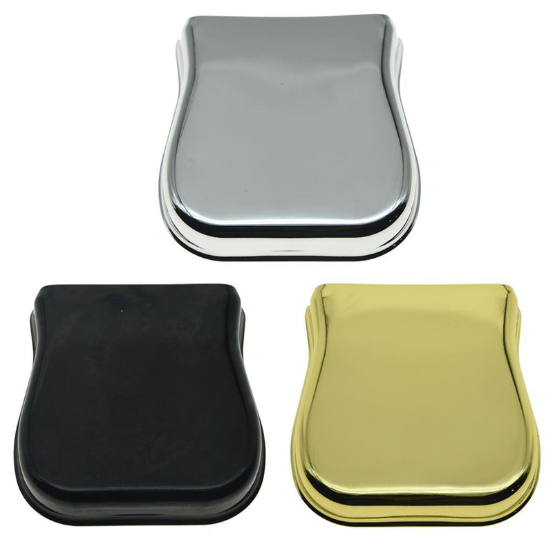 KAISH Replacement Vintage Ashtray Tele Bridge Cover Bridge Protector for Fender Vintage Telecaster Black