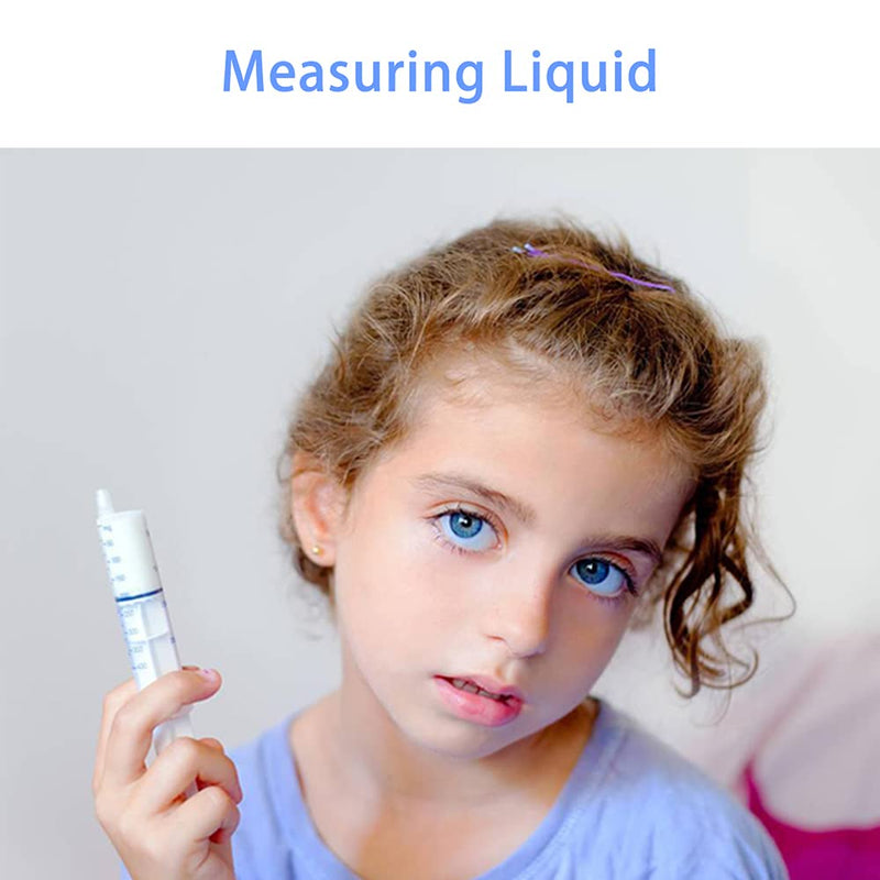 20 PCS Multi-Specification Syringe Plastic 1ml 2ml 5ml 10ml 20ml 60ml Individually Sealed for Scientific Labs, Measuring, Refilling, Feeding Pets, Oil or Glue Applicator Tools Mini Large Size