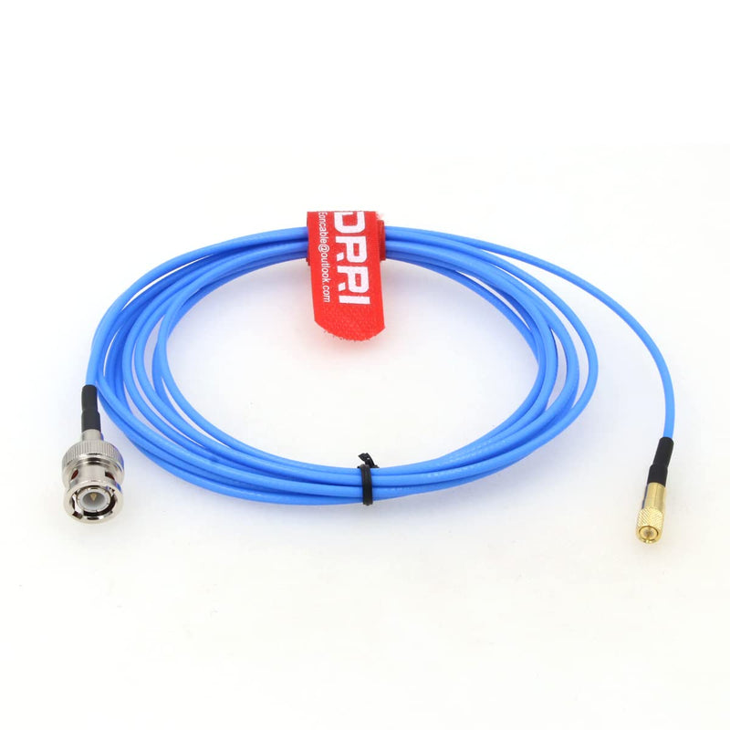 DRRI BNC Male to 10-32 UNF Microdot Male Acceleration Sensor Vibration Sensor Test Cable (1M / 39inch) BNC-M5 1M / 39inch