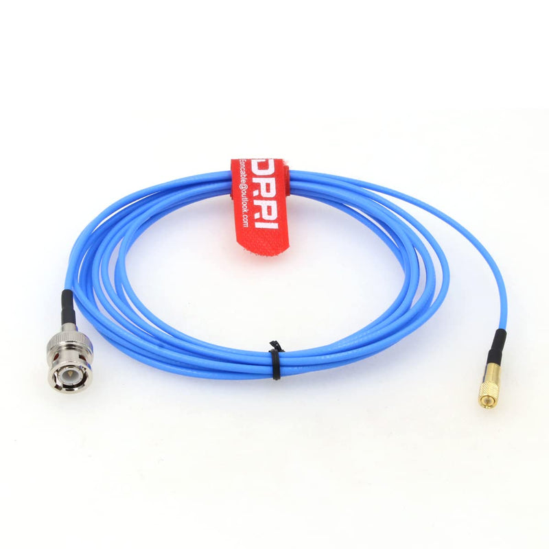 DRRI BNC Male to 10-32 UNF Microdot Male Acceleration Sensor Vibration Sensor Test Cable (3M / 118inch) BNC-M5 3M / 118inch