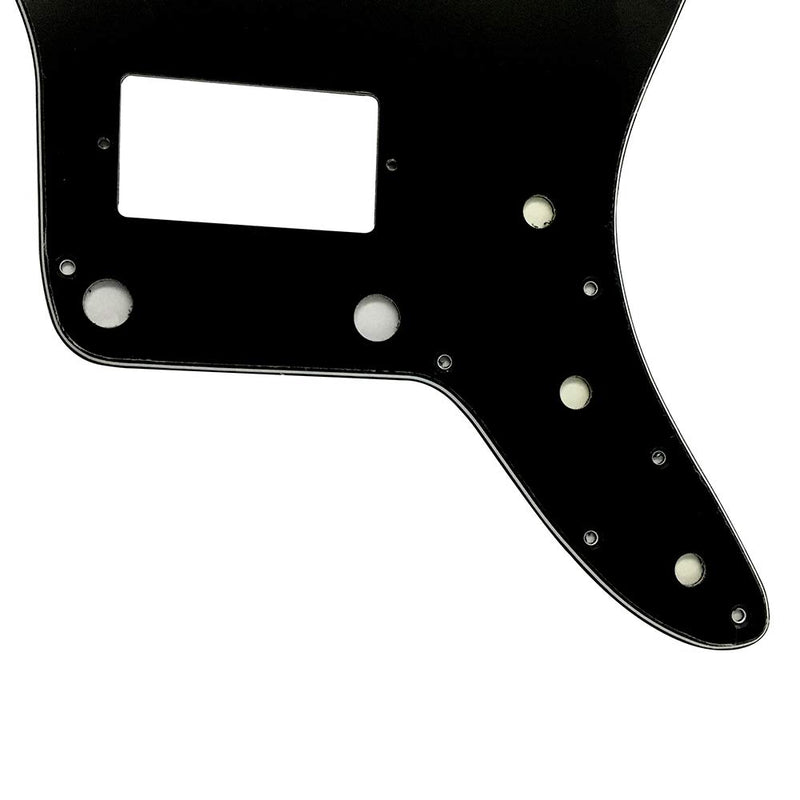 Custom Guitar Pickguard For Fender US Jazzmaster PAF Style Scratch Plate (3 Ply Black) 3 Ply Black