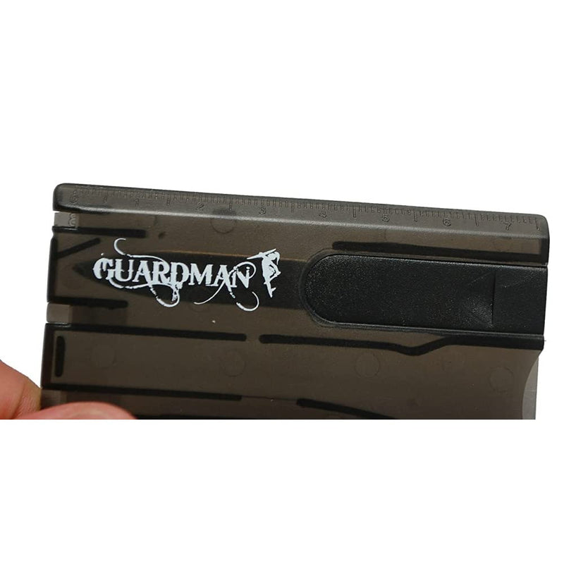 GUARDMAN Credit Card Tool Survival Card Knife with LED Light - Fathers Day Gift - Pocket Tool Kit Birthday Stocking Stuffers For Him For Men Dad Gifts