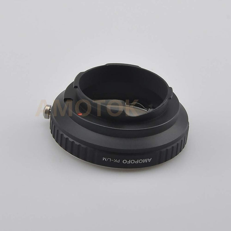 PK to LM Lens Adapter for Pentax K PK P/K Mount Lens to for Leica M L/M M9 M8 M7 M6 M5 (Compatible TECHART LM-EA 7 Adapter) Pentax K PK to LM Adapter