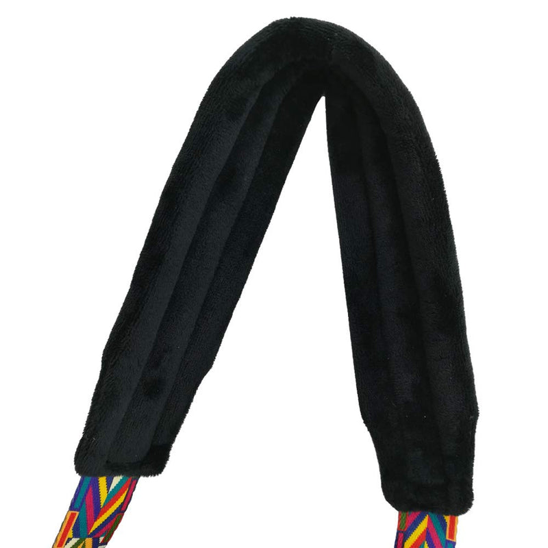 Saxophone Strap Rainbow Style Soft Padded Alto Tenor Bari Soprano Sax Neck Harness