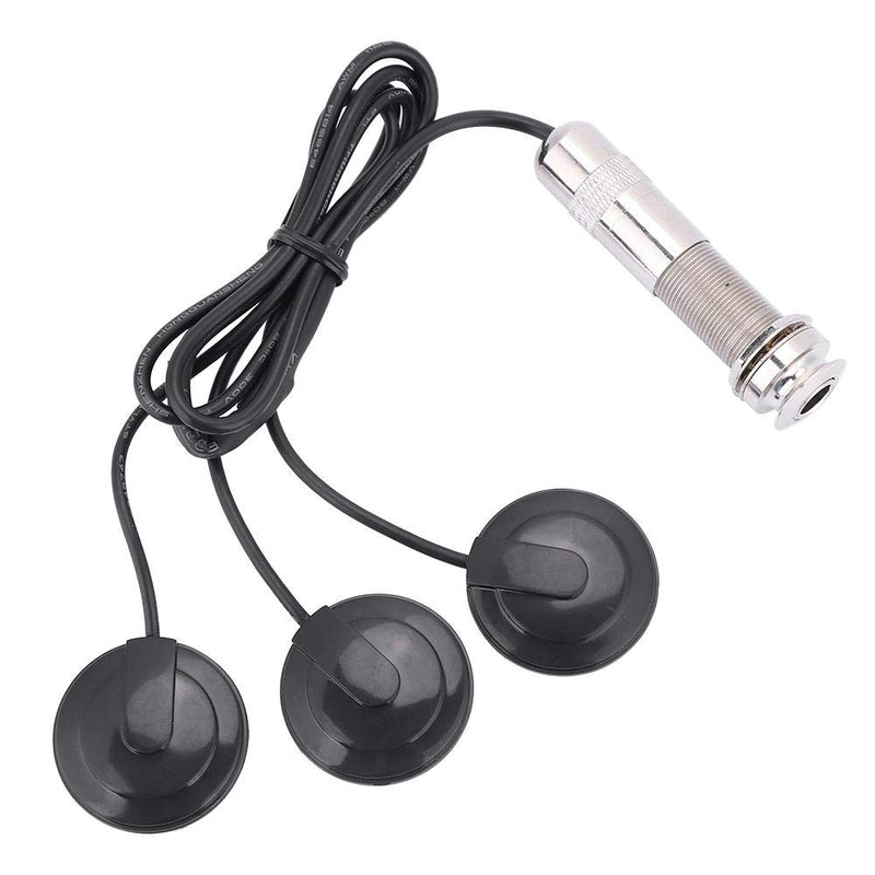 Dilwe Guitar Pickup, Piezo Pickup Transducer for Acoustic Guitar Ukulele Mandolin Instruments