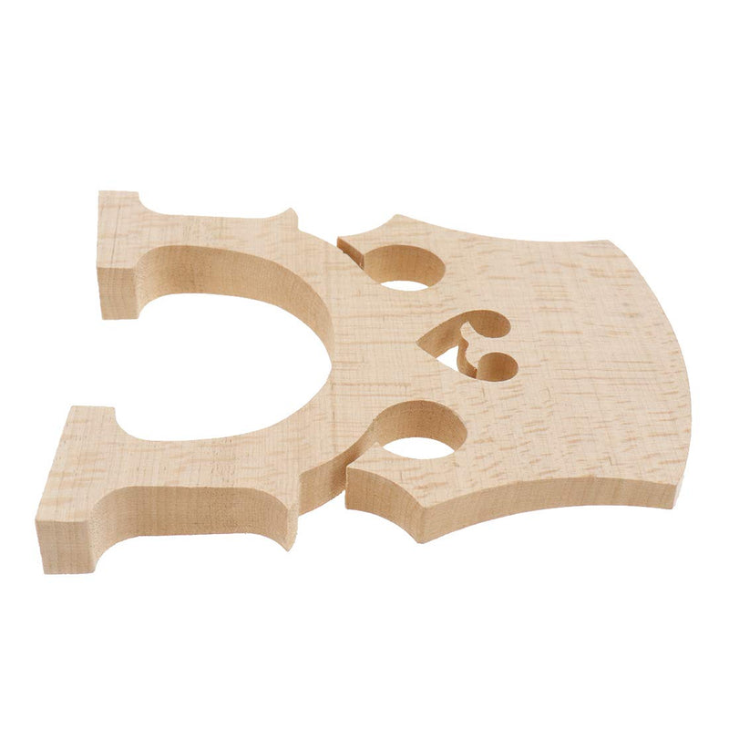 Dasunny Maple 1/2 Cello Bridge, Wood Cello Bridge Replacement Parts Instrument Accessory # 1/2