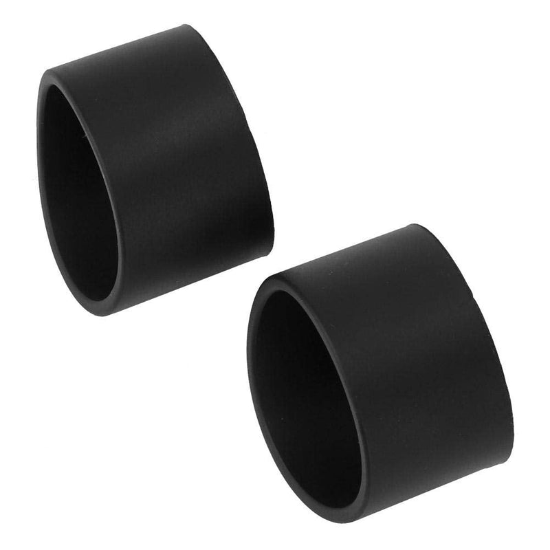 Oumefar Eyepiece Guard 2Pcs Rubber Eyepiece Cover Protector Eyeshields Telescope Protector with 36mm Diameter for Stereo Microscope (KPH1 Bevel) KP-H1 bevel
