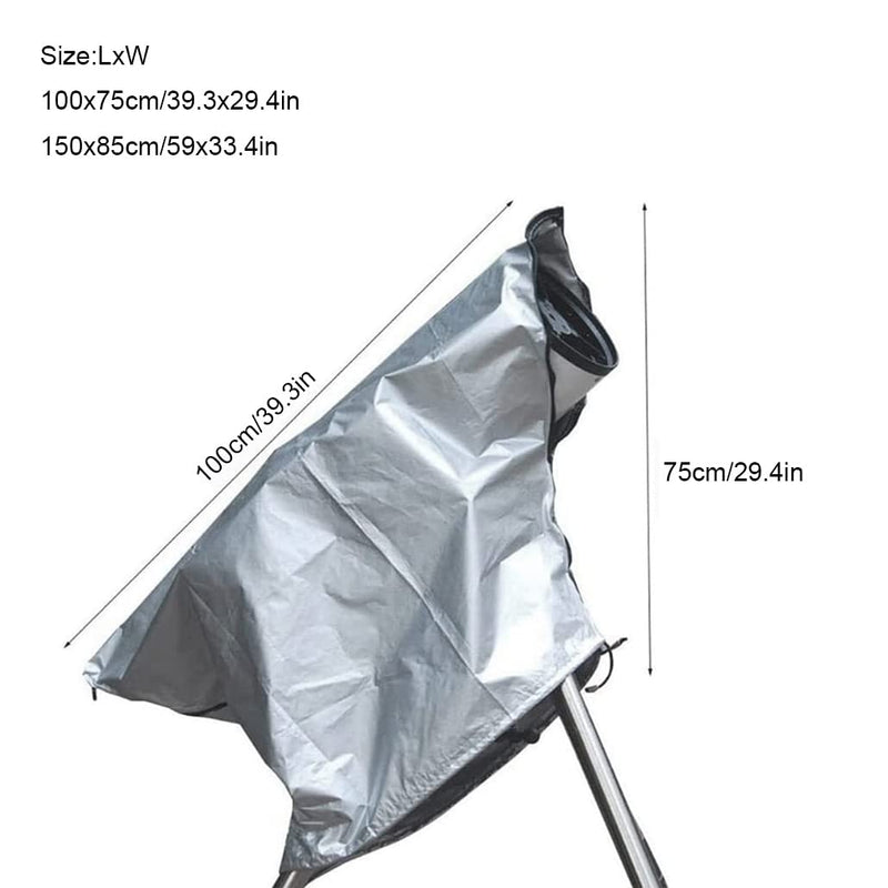 [AUSTRALIA] - SUNSURE Dustproof Telescope Cover 39x29in Protective Waterproof Telescope Cover with Adjustable Drawstring for indoor or Outdoor Use 