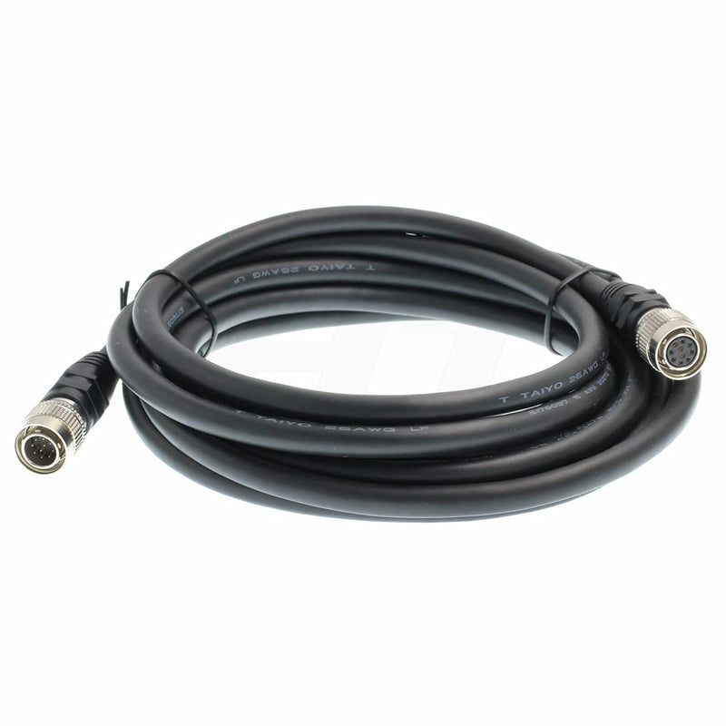 HangTon ROP MSU Remote Cable 10 Pin Hirose Male to Female for Panasonic Camera RC10 CCU MSU, Sony D50 D51 (3 Meter)