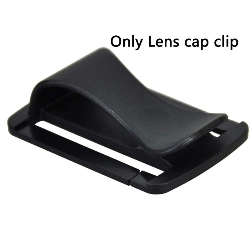 Denpetec 2PCS Lens Cap Clip Clamp Holder Strap Keeper Camera Lens Cap Clip Universal Camera Stable Prevent Lost 2 Pcs/Set X Lens Cap Clip