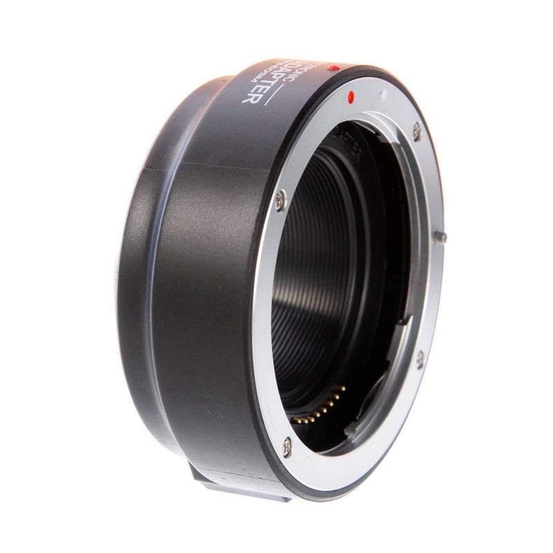 FocusFoto Auto Focus AF Electronic Automatic Lens Adapter Ring for Canon EF EF-S Lens to Canon EOS M EF-M Mount Mirrorless Camera Body M1 M2 M3 M5 M6 M10 M50 M100 M200, M50 Mark II, M6 Mark II