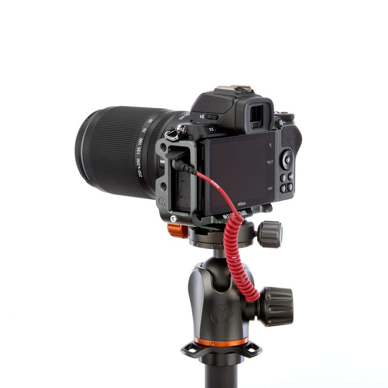 3 Legged Thing Zayla Dedicated L-Bracket - Arca Swiss Compatible L-Bracket for Landscape and Portrait Photography Zayla-PD Grey