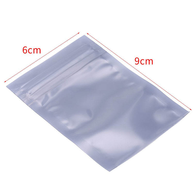 Antistatic Ziplock Bag, 100Pcs/set 6x9cm Antistatic Resealable Ziplock Pouch Storage Bag for Electronic Accessories, Digital Product Package -- Waterproof, Anti-Static, Moisture etc