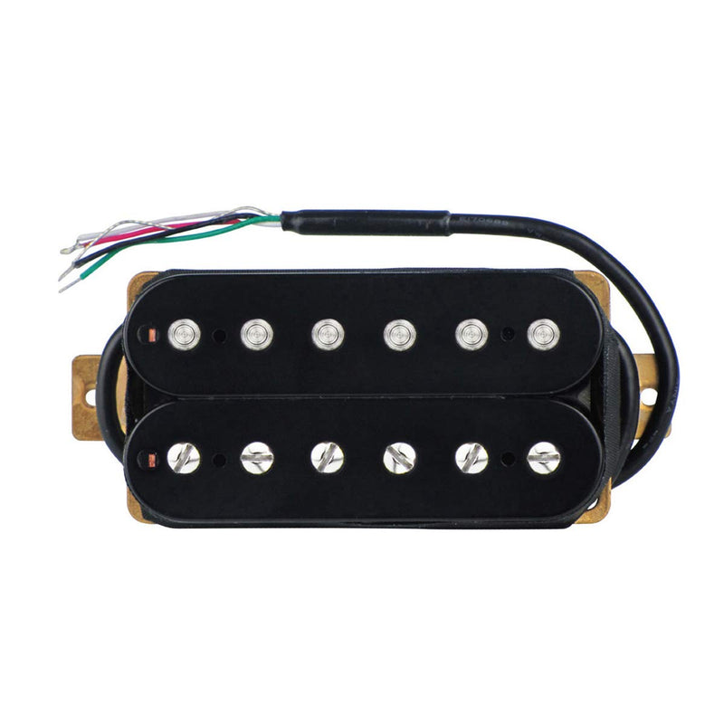 FLEOR Electric Guitar Pickup Double Coil Humbucker Pickups 52mm Ceramic Bridge Pickup - Black