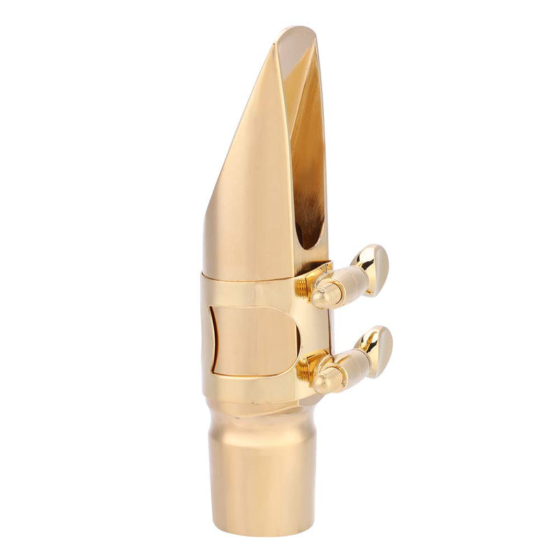 [AUSTRALIA] - Dilwe Sax Mouthpiece, EB Alto Sax Saxophone 6C Mouthpiece with Cap Pads Musical Instruments Accessory 