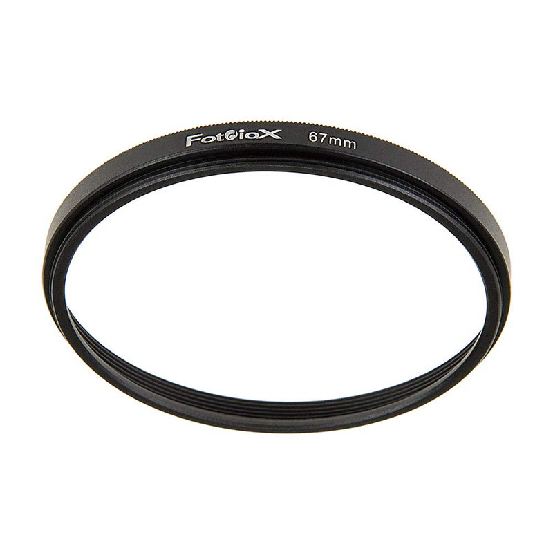 Fotodiox Metal Spacing Ring, Anodized Black 67-67mm