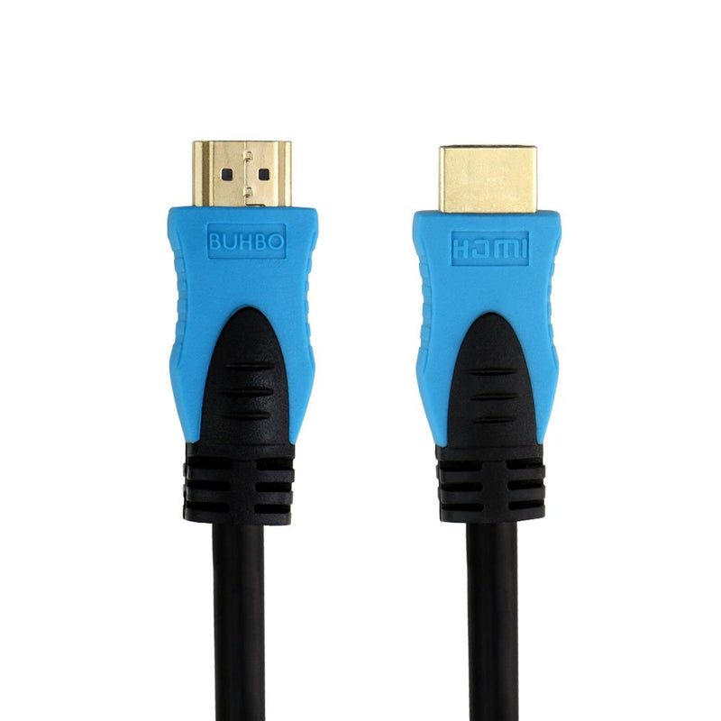 Buhbo High Speed HDMI 2.0 Cable (25 Feet) for 4K Ultra HD, 3D Video, Ethernet/Audio Return - Gold Plated Connectors 25ft
