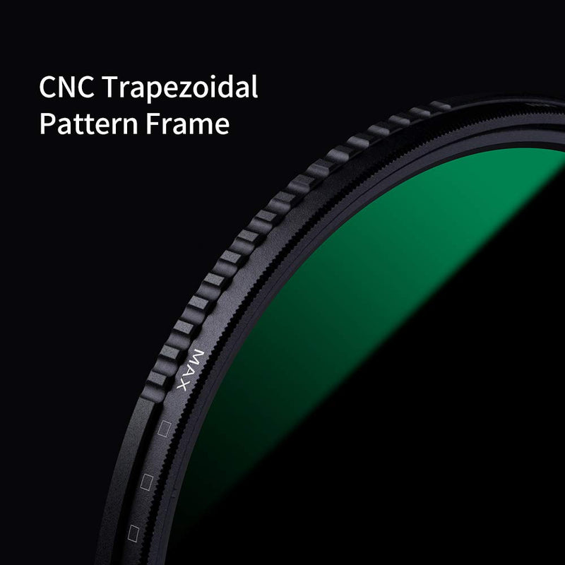 K&F Concept 52mm Variable Netural Density Filter ND8-ND2000 (3-11stop) Adjustable ND Filter with Multi-Layer Coating Waterproof for Camera Lens