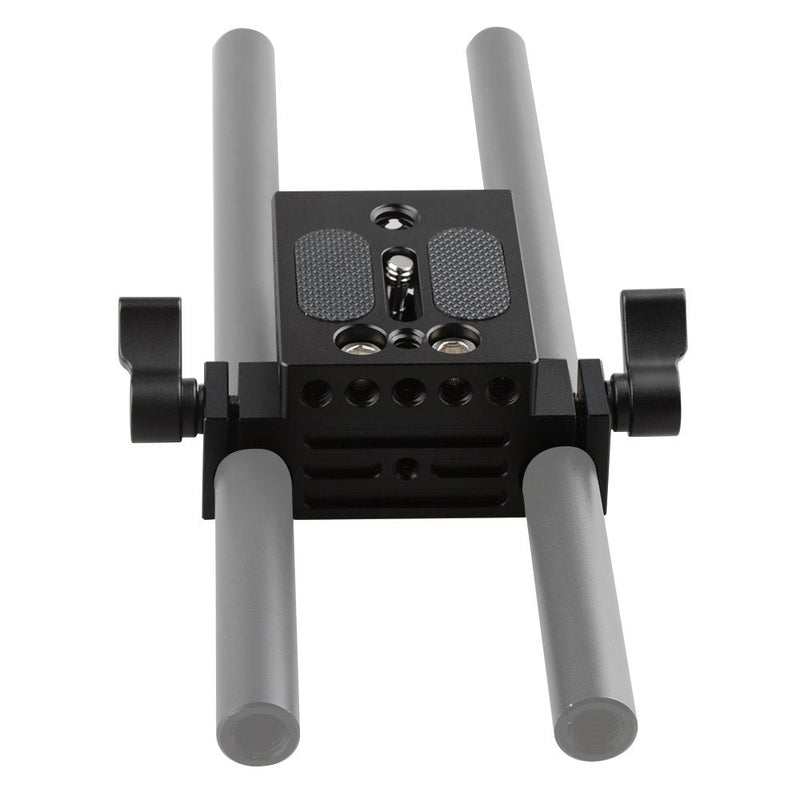 [AUSTRALIA] - CAMVATE Camera Baseplate with 15mm Railblock for DSLR Rig 15mm Rod Rail Support System - 1236 