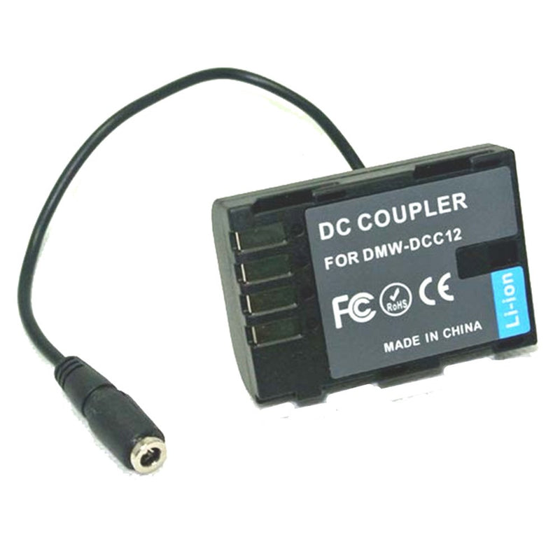 RBSN DMW-AC8 AC Power Adapter DMW-DCC12 DC Coupler Charger Kit for Lumix DMC-GH3, DMC-GH4, DMC-GH3K, DMC-GH4K DC-GH5 DC-G9 Digital Camera