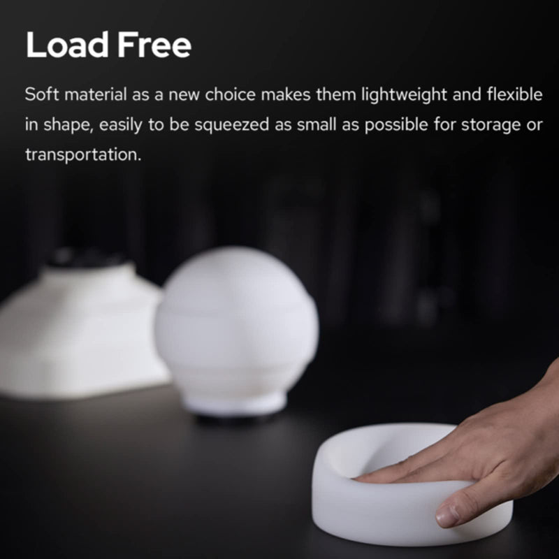 [AUSTRALIA] - Godox ML-CD15 Flash Diffuser Modifier Bundle Diffusion Dome for V1S V1C V1N V1F V1O V860III V860II V850III TT685II TT600 TT685 AD200 AD200PRO AD300PRO AD400PRO ML30 ML60 ML60BI(Included 3 adapters) 