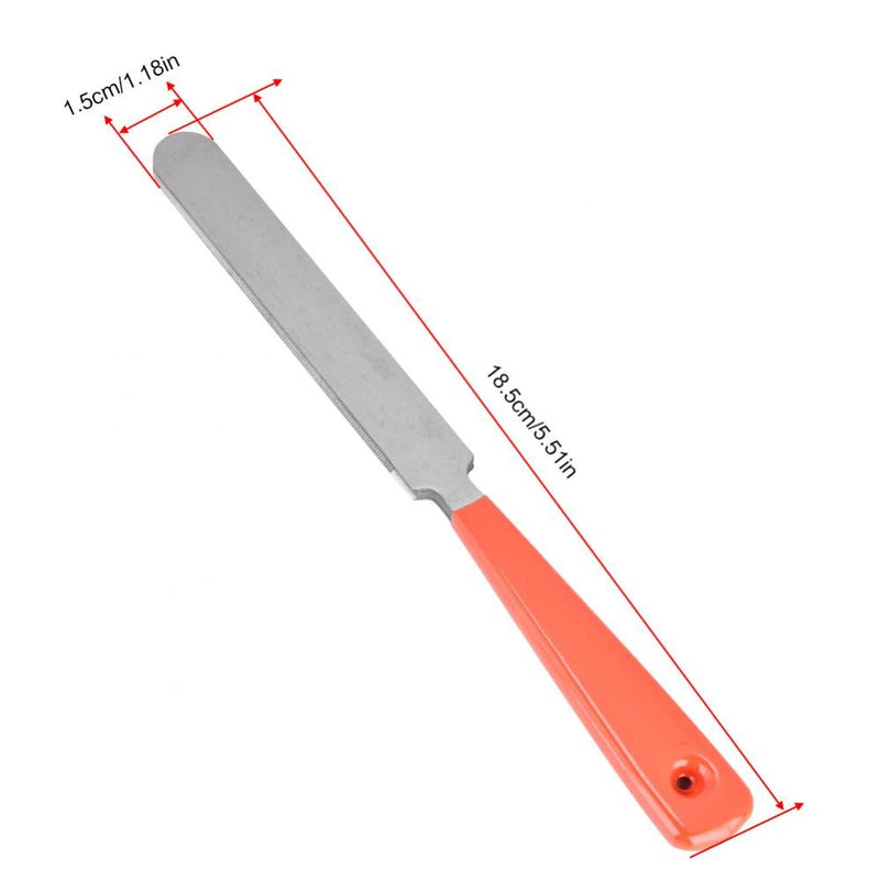 Guitar Fret File Set, Stainless Steel Guitar Grinding Tool Fret File Guitar Gaskets Fingerboard Protector Kit Tools