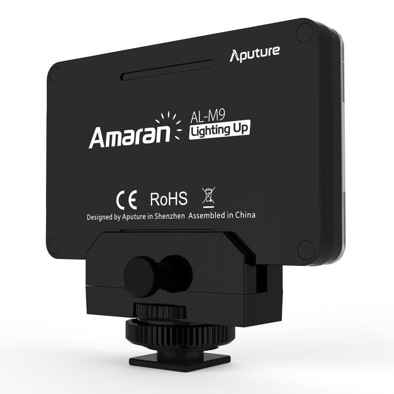 Aputure AL-M9 Amaran LED Mini Light on Camera Video Light, Black