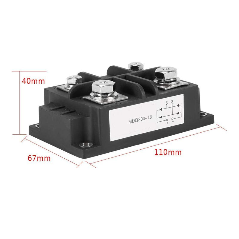 300A 1600V Single-Phase Diode Bridge Rectifier, Acogedor Singe Phase Bridge Rectifier Module