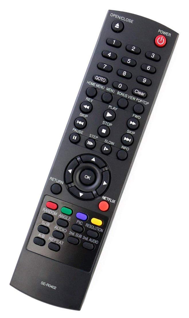 SE-R0402 Remote Control Replacement for Toshiba Blu-ray BD Player