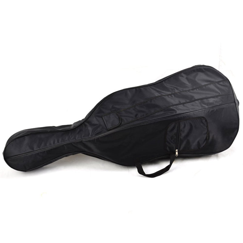 Sky Brand New Rainproof Cello Soft Bag with Back Straps and Handle, Black, 4/4 (745313292642)