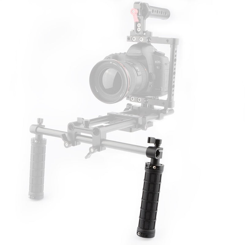 CAMVATE Rod Clamp Handle Grip Handheld for 15mm Rod Support Shoulder Mount DSLR Rig