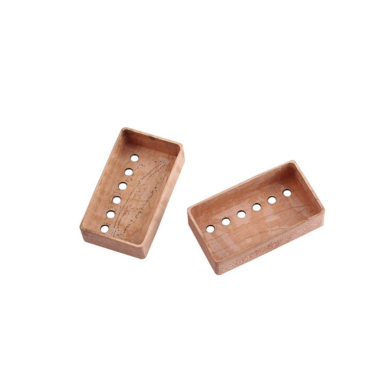 Alnicov 52mm Maple Humbucker Guitar Pickup Covers for Electric Guitar Bridge(2 Pieces)