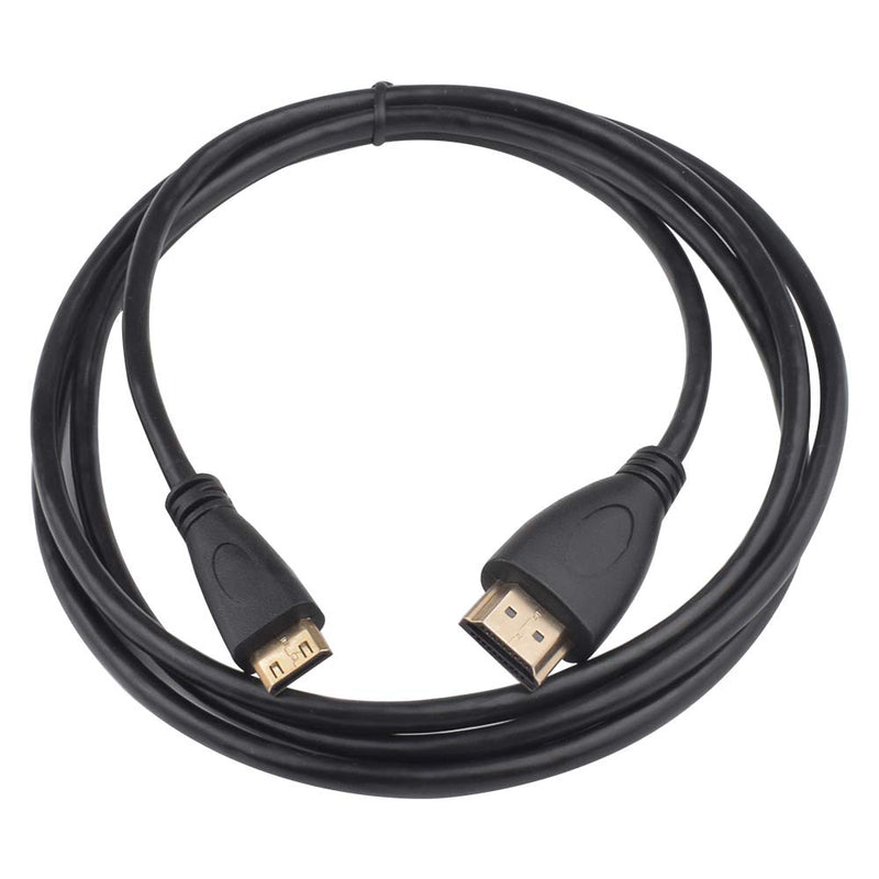 [AUSTRALIA] - Alitutumao Canon Mini HDMI to HDMI Cable Camera to TV Adapter Monitor Cable Compatible with Canon PowerShot ELPH EOS Rebel DSLR SL1 SL2 T1i T2i T3 T3i T4i T5 T5i T6 T6i T6S T7 T7i HDMI Cord 