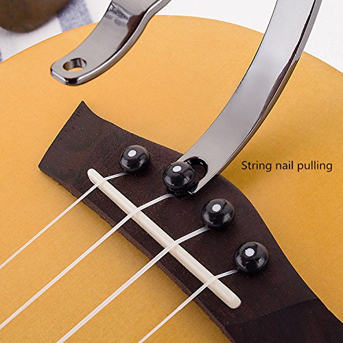 Guitar Picks Guitar Capo Acoustic Guitar Accessories With free 6pcs Guitar Picks Black