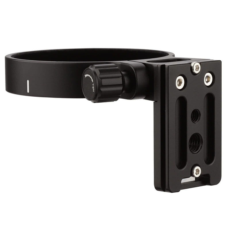 Haoge LMR-RF100 Lens Collar Tripod Mount Ring for Canon RF 100mm F2.8 L Macro is USM Lens Canon RF-Mount Built-in Arca Type Quick Release Plate