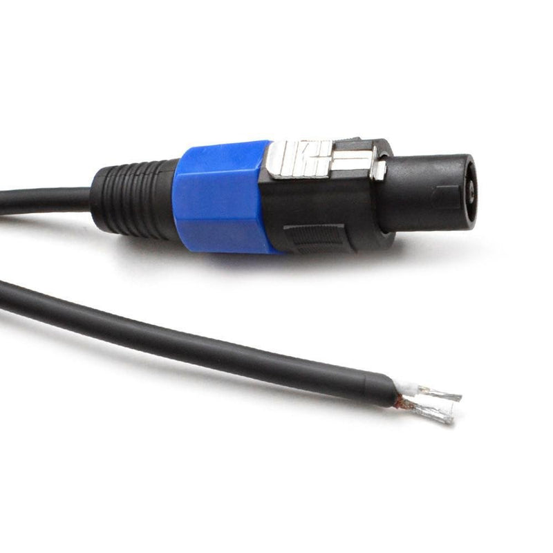 Seismic Audio SPRW15, 15-Feet Raw Wire to Speakon Speaker Cable, 16 Guage, PA/DJ/Home Audio